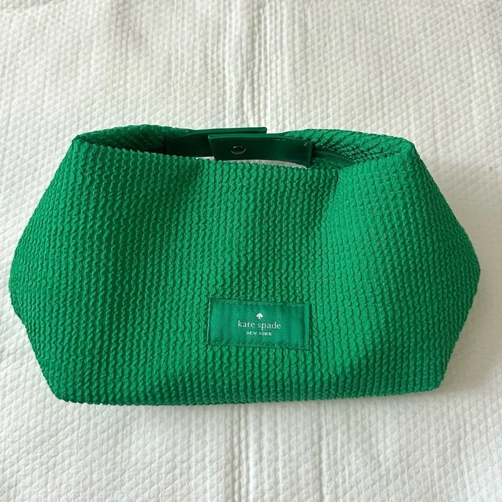 NWOT Kate Spade Cosmetic Bag - Green Bean